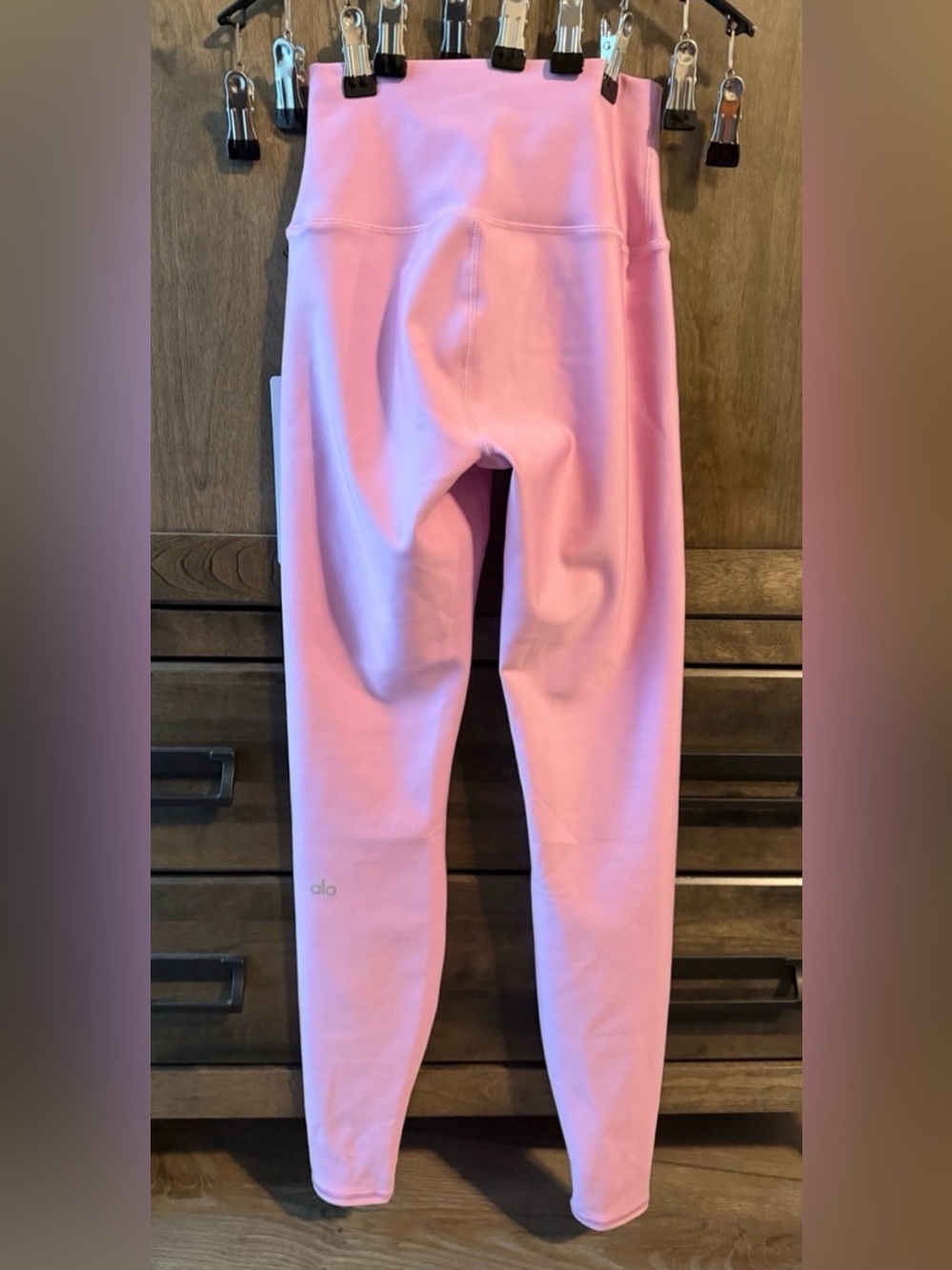 ALO Yoga High-Waist Pink Leggings